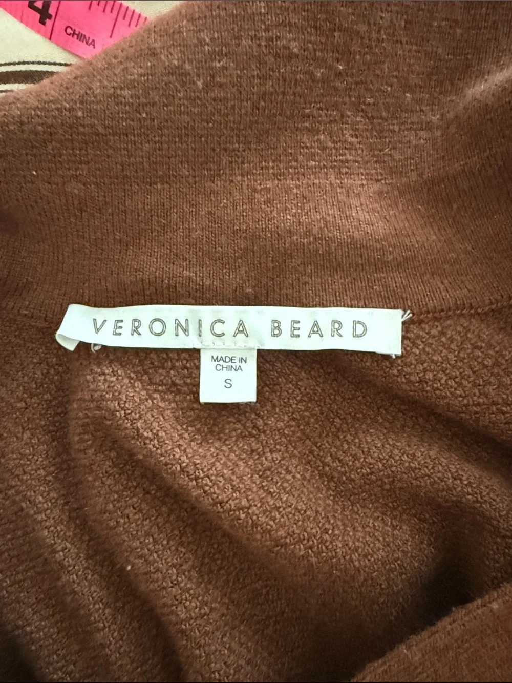 VERONICA BEARD Takira Long-Sleeve Polo Top